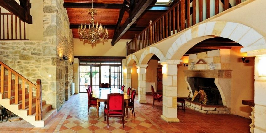 veranda maison noble