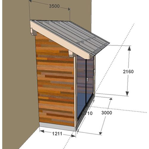kit veranda sas d'entrÃ©e