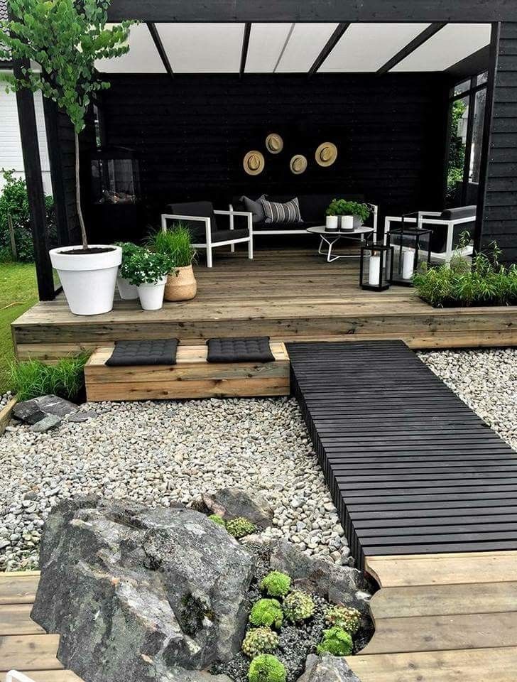 veranda patio jardin