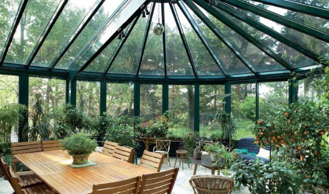 veranda dans le gard