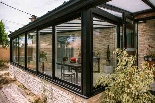 veranda dans le gard