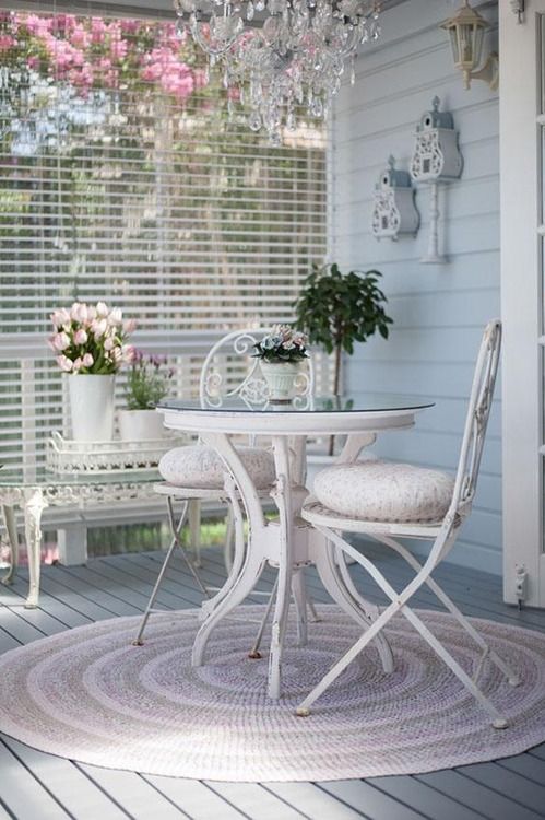 deco veranda shabby