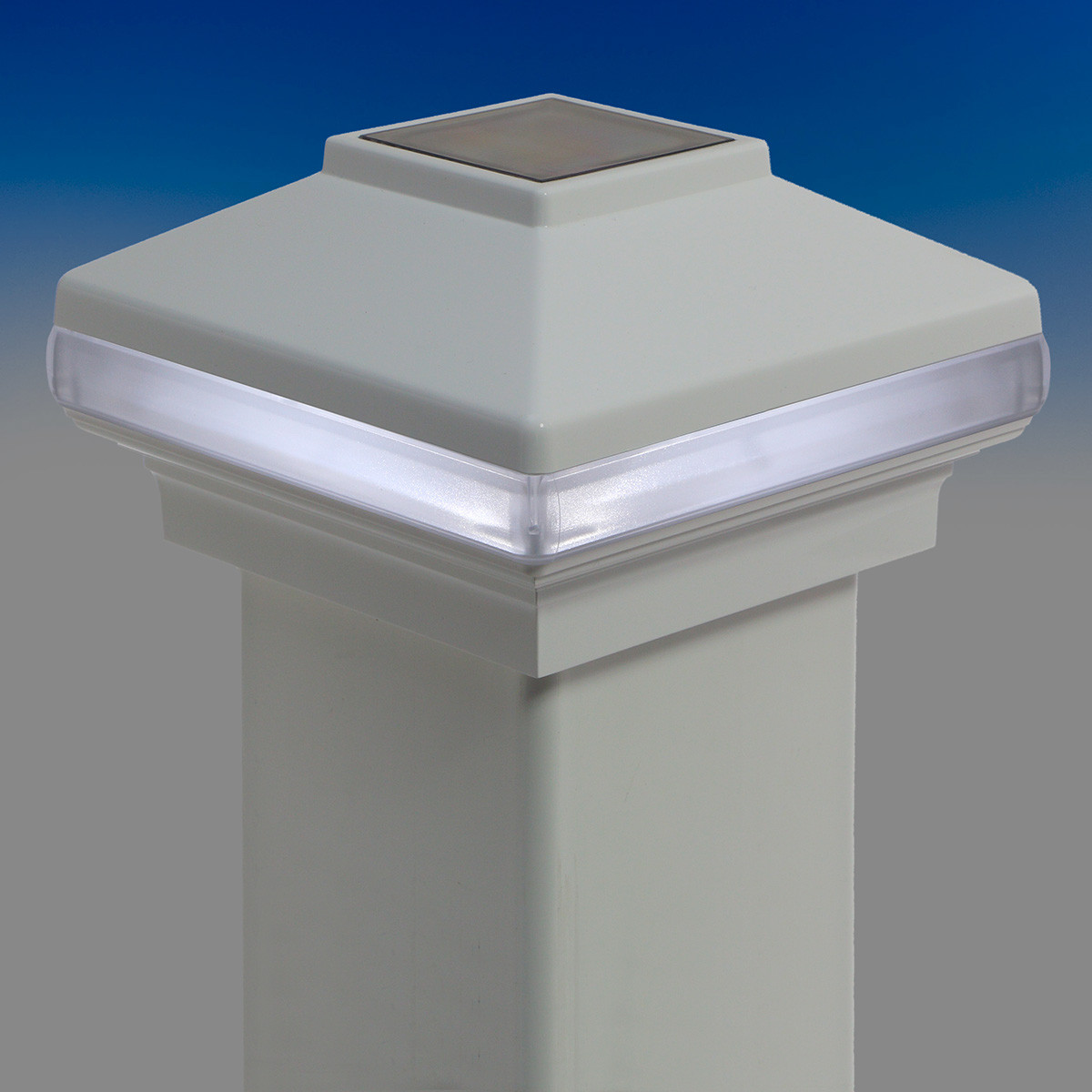 veranda solar light post cap review