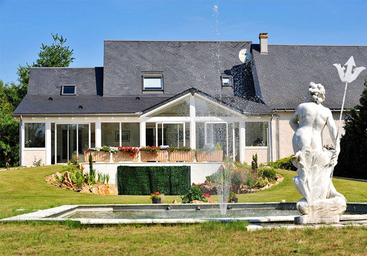 veranda bois cotes d'armor