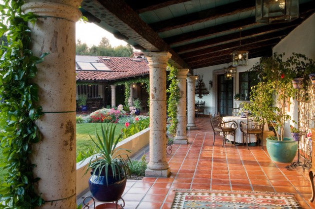 spanish veranda design