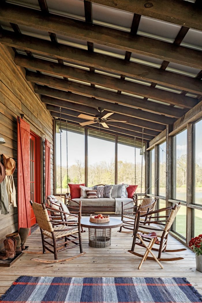 sol pour veranda en bois
