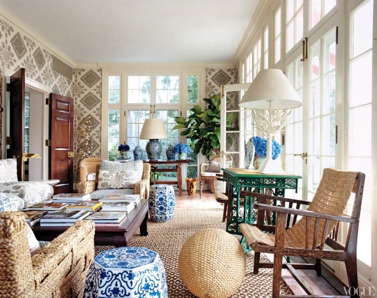 veranda deco orientale