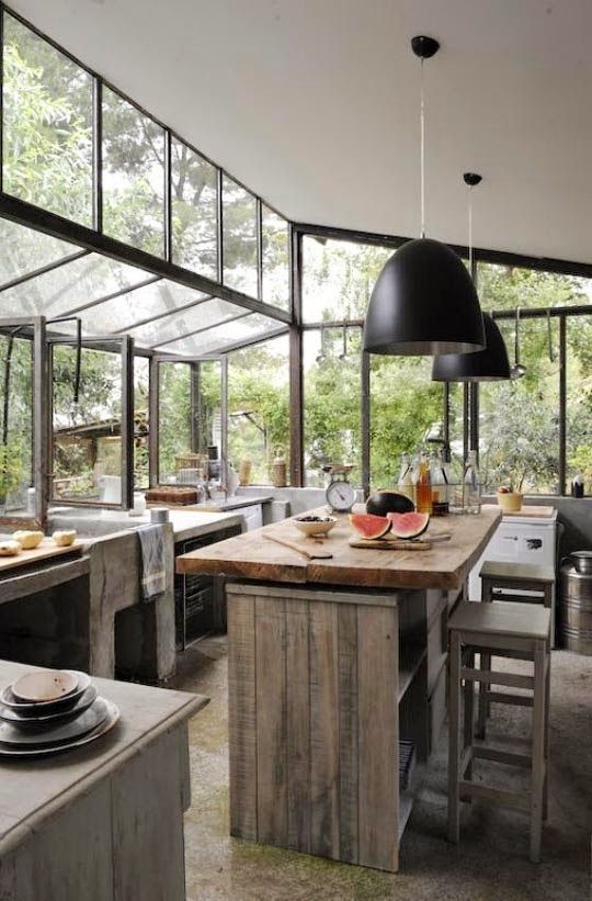 nature et veranda