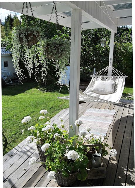 veranda patio jardin