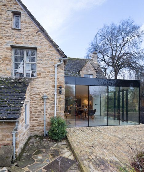 veranda maison campagne