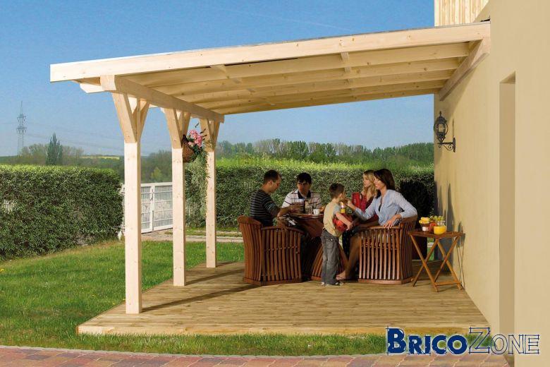 realiser une veranda en bois