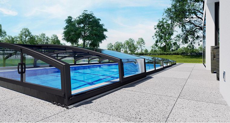 veranda en kit pour piscine