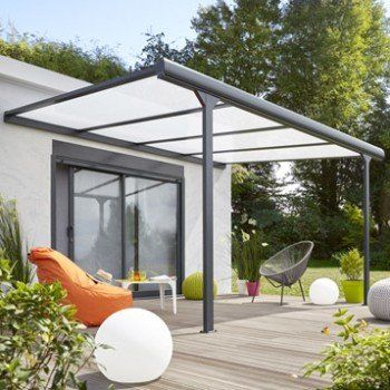 veranda en kit gris anthracite