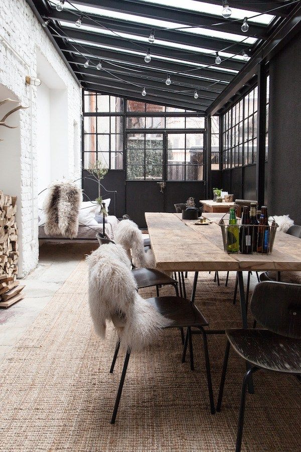 veranda design industriel