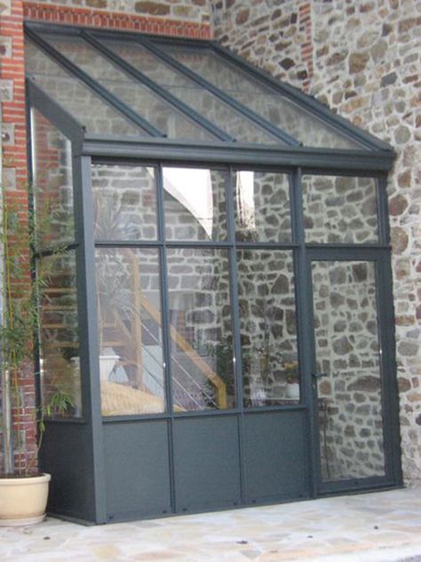 modele veranda sas entree