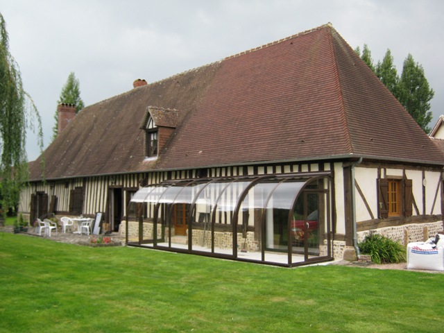 veranda en normandie