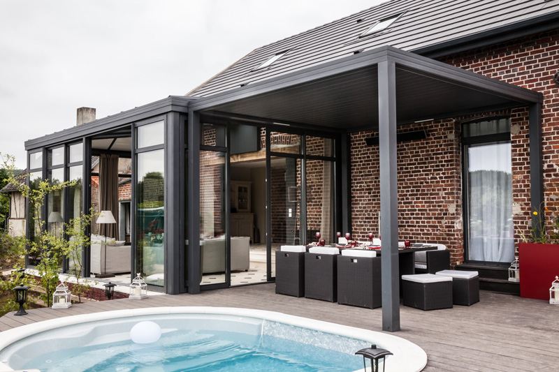 vie et veranda pergola