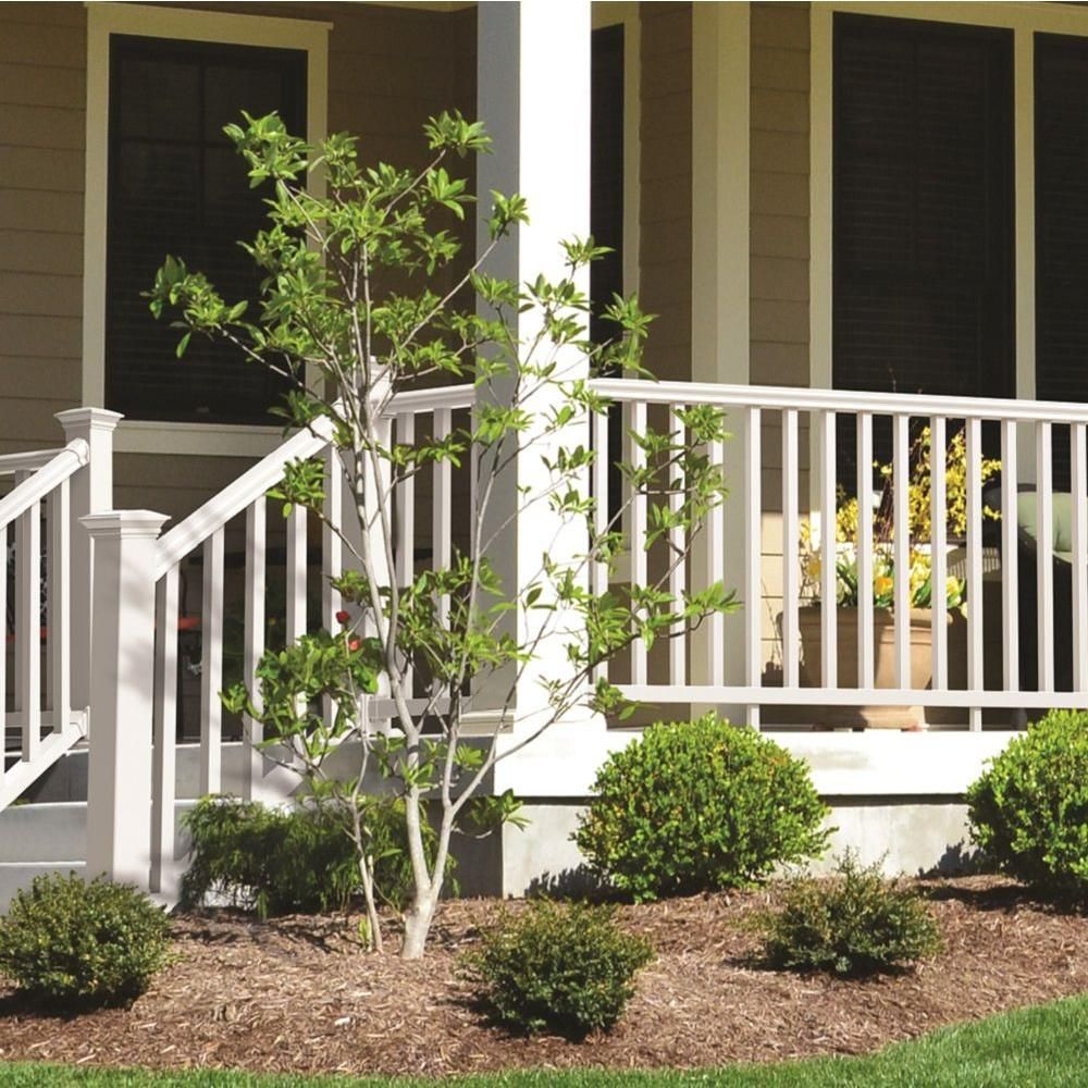 veranda white traditional stair kit