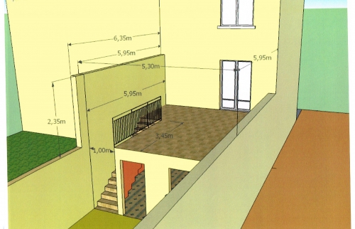 chambre sous veranda