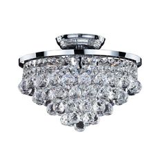 veranda 3 light ceiling silver pearl incandescent semi-flush mount