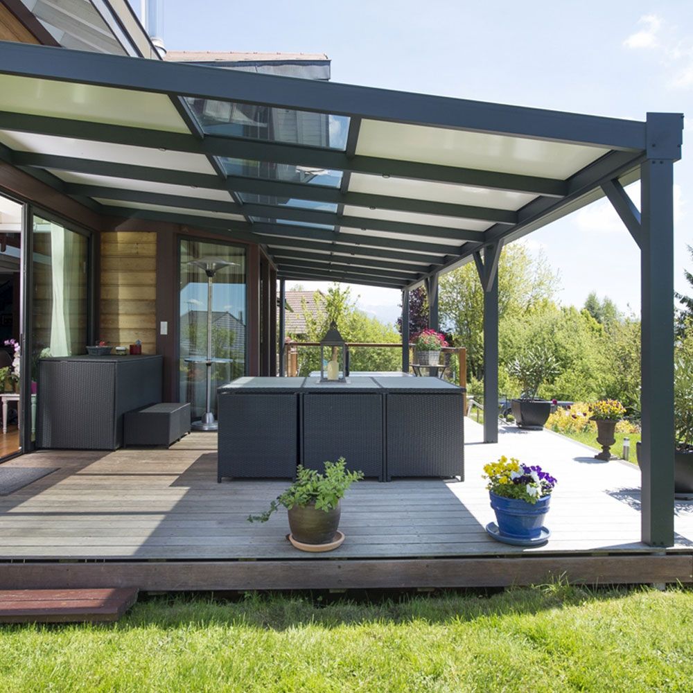 veranda bois terrasse