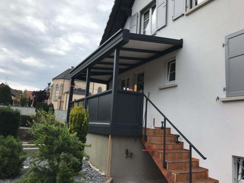 veranda sur balcon terrasse