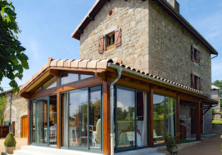 veranda traditionnelle