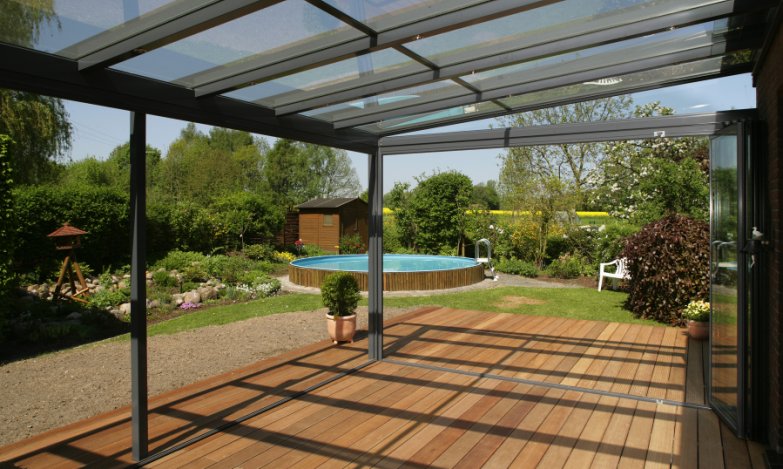 veranda ouverte alu