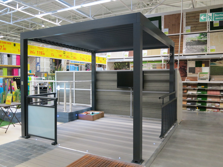 pergola bioclimatique leroy merlin avis