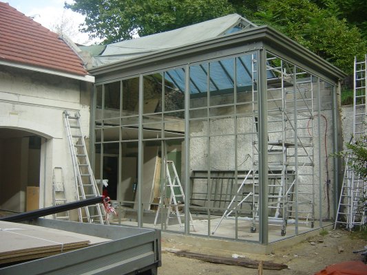 fabrication veranda acier