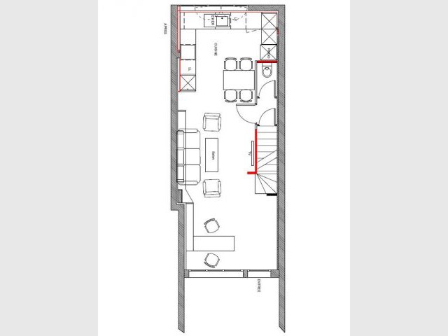 plan veranda cuisine