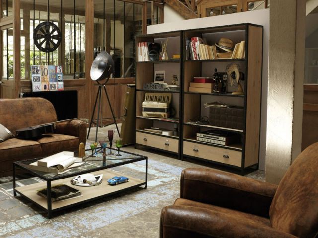 veranda deco industrielle