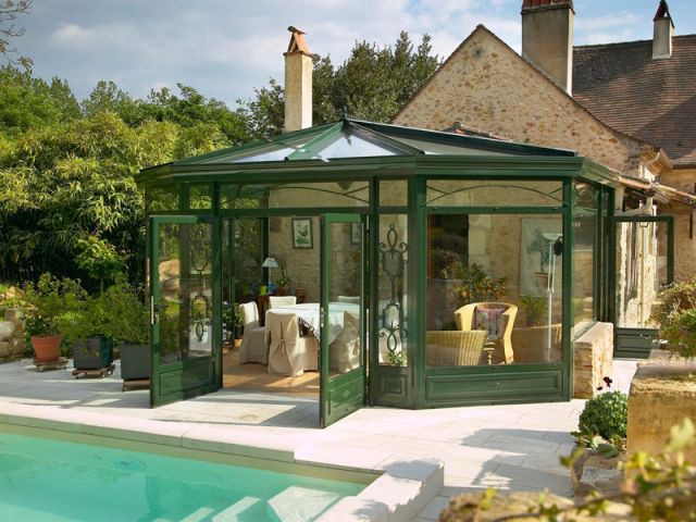 photo de veranda rustique