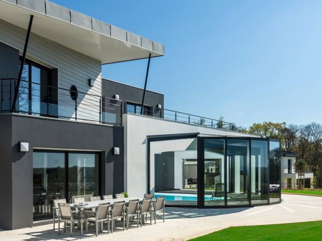 veranda quart de cercle