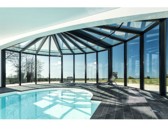 veranda quart de cercle