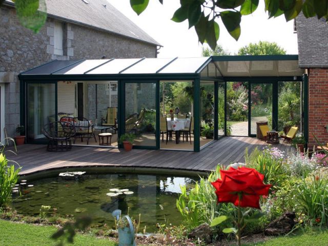 veranda sur longere