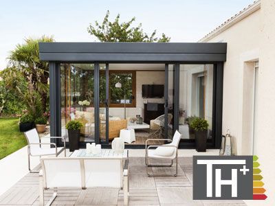 extension veranda rideau
