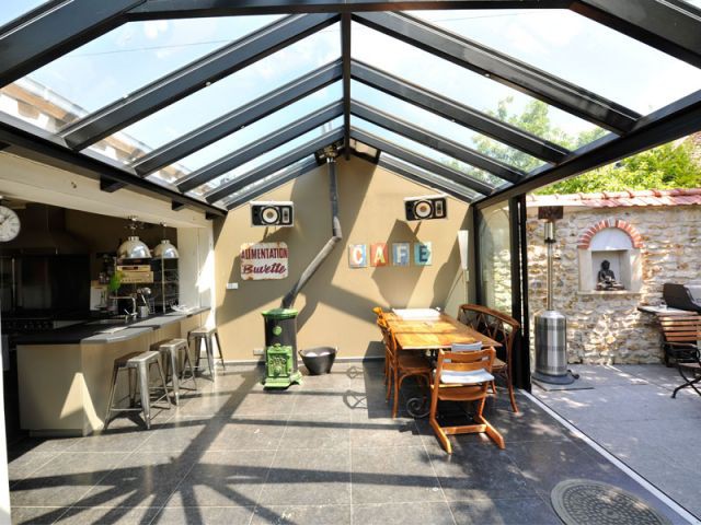 veranda fermette