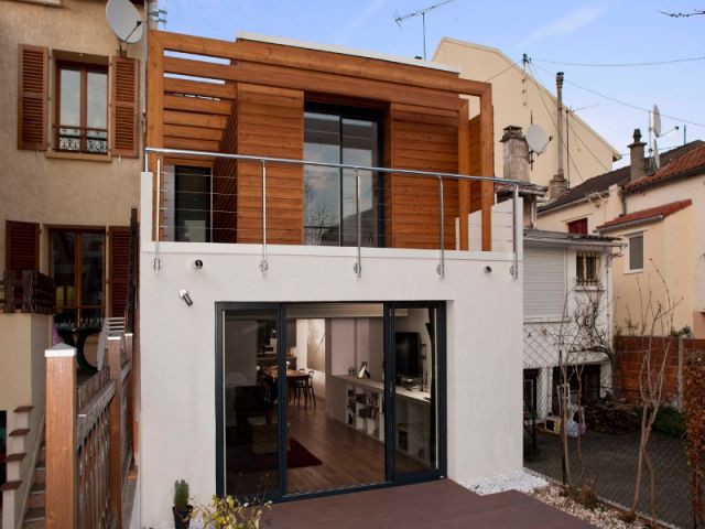 veranda pour maison mitoyenne