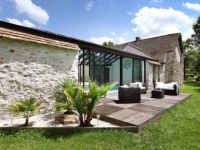veranda entre deux maison