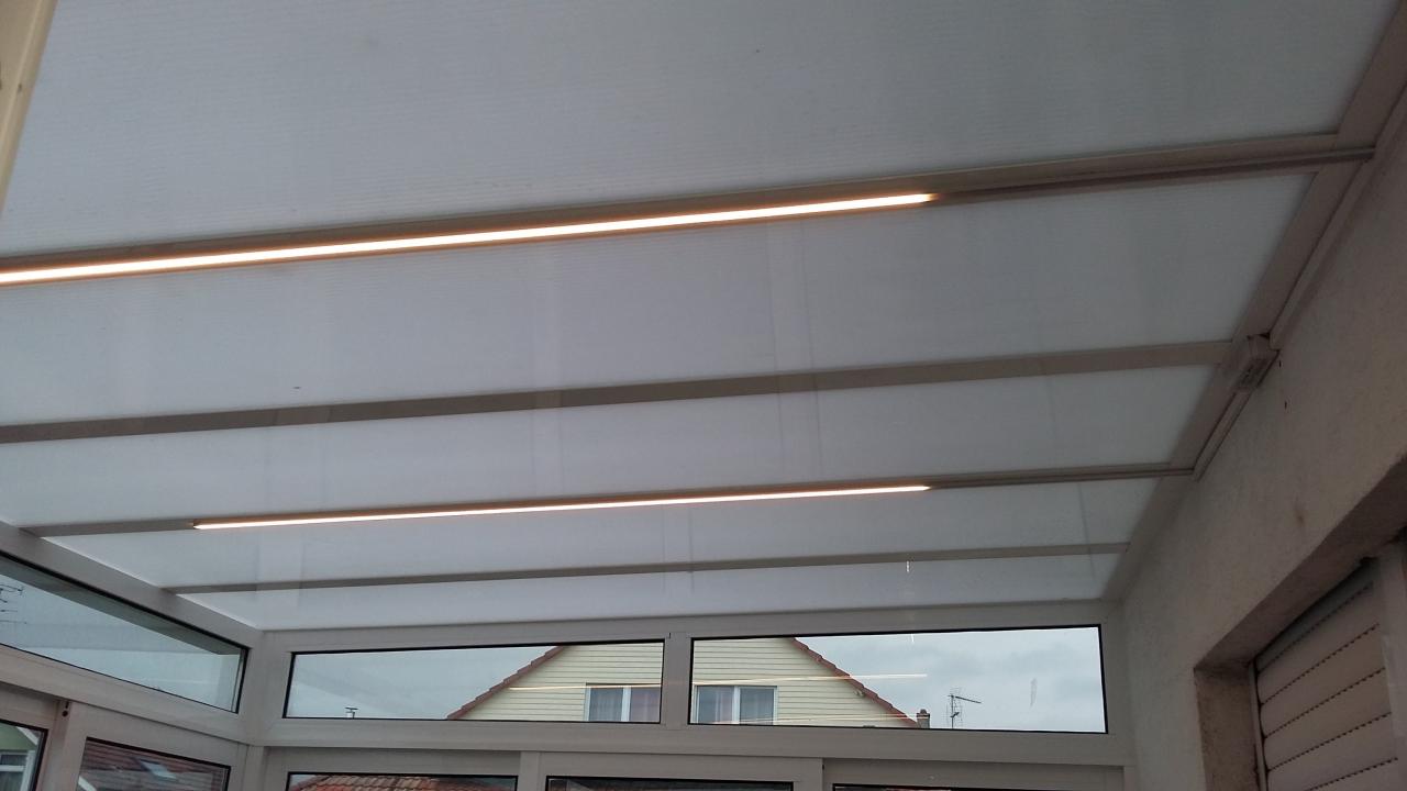 eclairage pour veranda