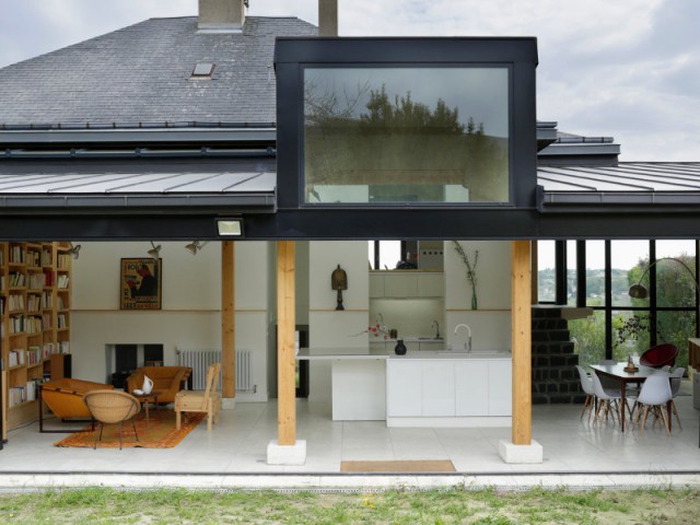veranda en rez de jardin