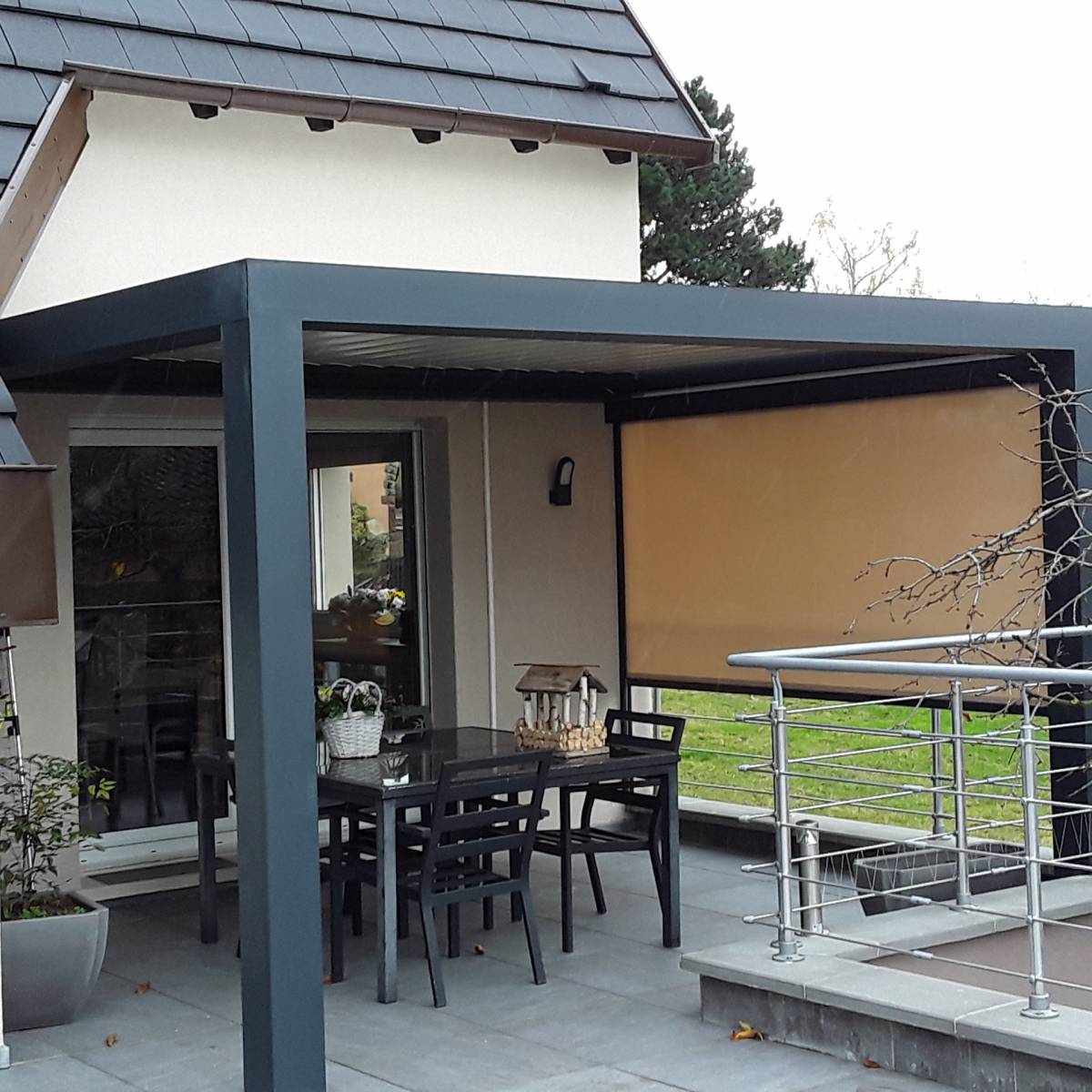 lames orientables pour veranda