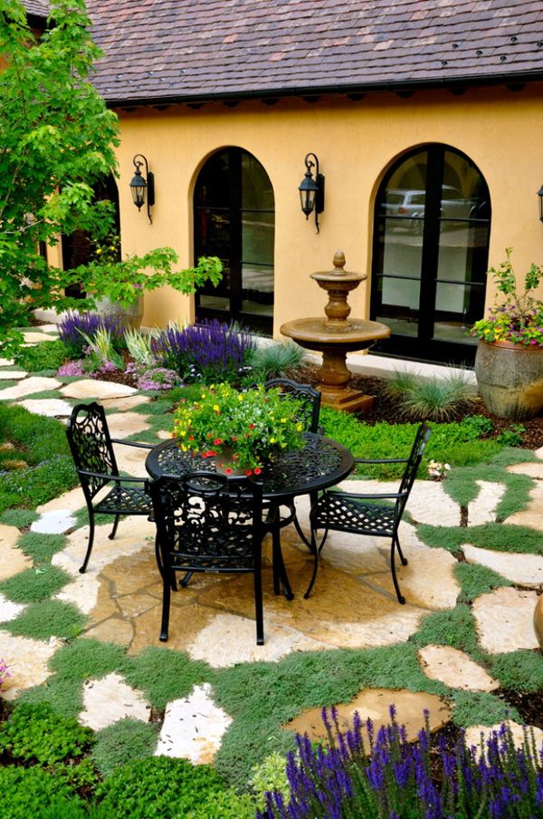veranda patio jardin