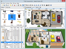 veranda sweet home 3d