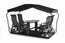 veranda jardin glider