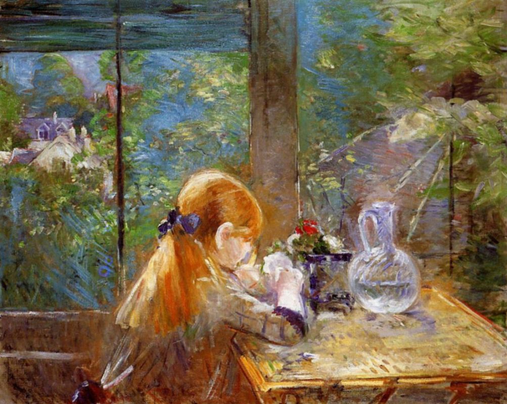 in the veranda