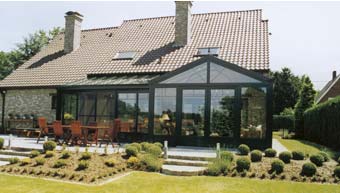 veranda verre anti-solaire