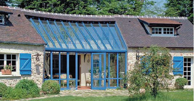 veranda entre deux maison
