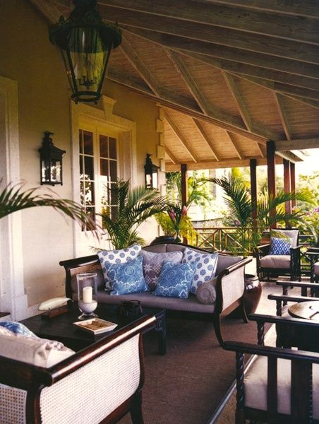 tropical veranda design